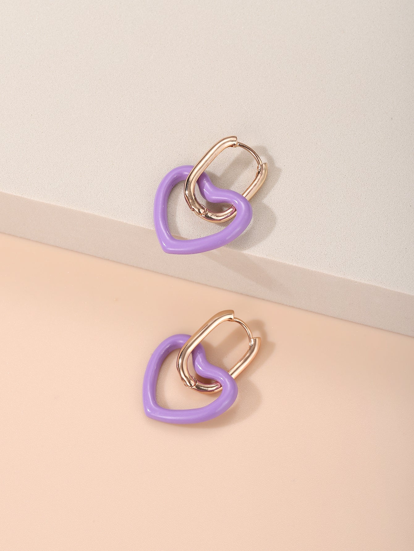 Chain Heart Earrings